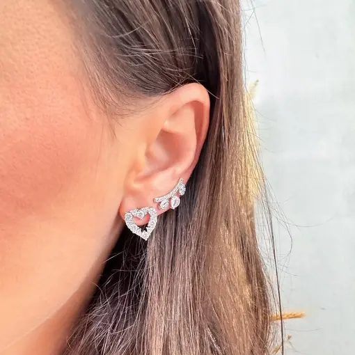 BRINCO EAR CUFF FOLHAS SOL DE VERANO