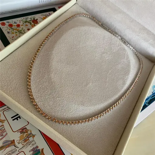 COLAR RIVIERA 3MM 3P. 42CM (3CM EXT.)