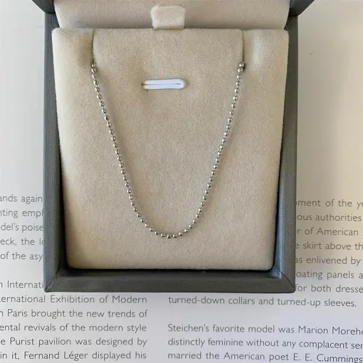 COLAR MINI ESFERAS 40CM