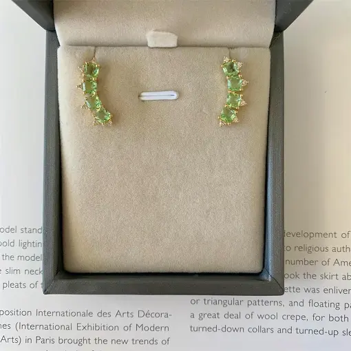 BRINCO EAR CUFF SQUARE BN DOLCE FIORE