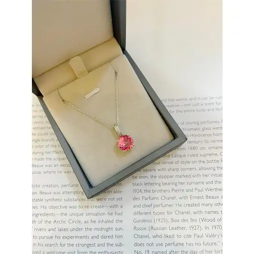 COLAR PINGENTE PONTO DE LUZ 8MM RESPLANDECER