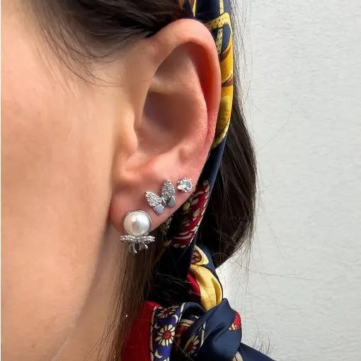 BRINCO TRIO LAÇO HOOP EARRINGS