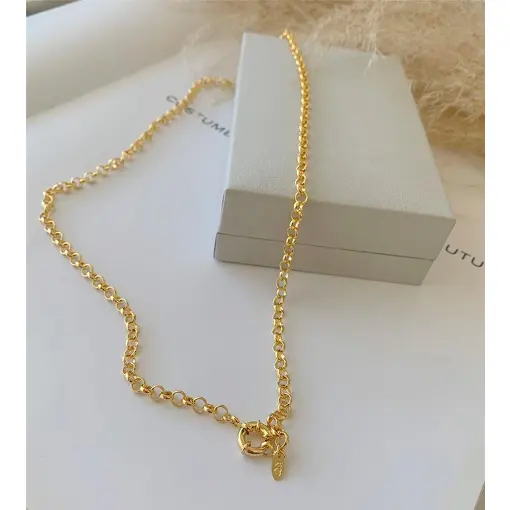 COLAR ELOS FECHO BÓIA 60CM  SOL DE VERANO