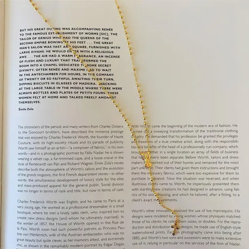 COLAR RELIGIOSO TERÇO NOSSA SENHORA APARECIDA VAZADO SOLAR