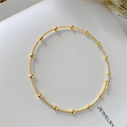 CHOKER ARO ESFERAS TRIP