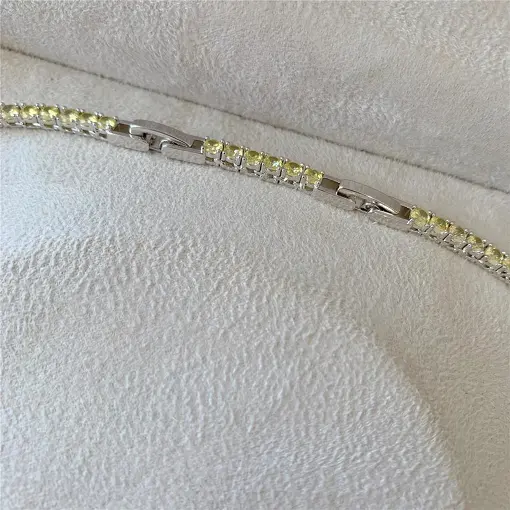 COLAR RIVIERA 4P. 3MM 42CM PONTOS DE LUZ  DOLCE FIORE