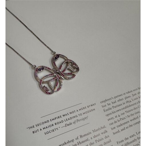 COLAR BORBOLETA HEART