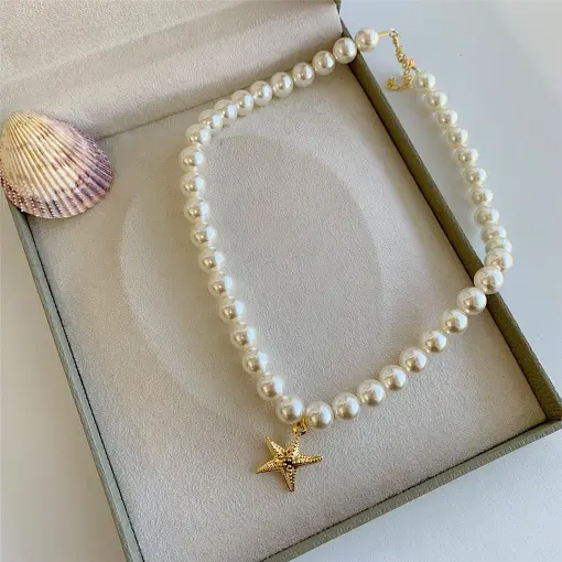 COLAR PEROLA MAX ESTRELA MARESIAS