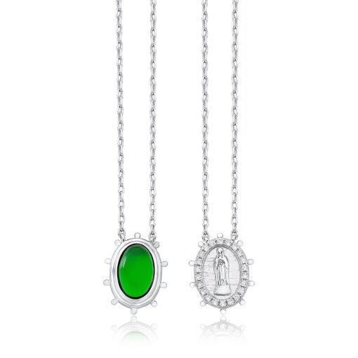 COLAR RELIGIOSO NSRA DE GUADALUPE ESCAPULÁRIO OVAL TARSILA