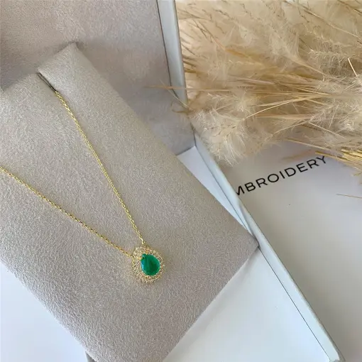 COLAR GOTA CRAVEJADO FUSION BN RENOVO