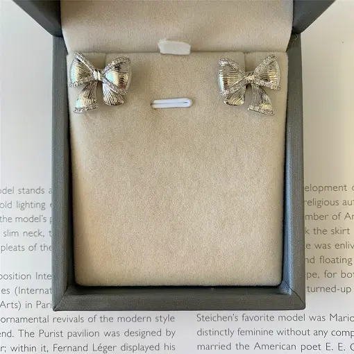 BRINCO LAÇO ESCOVADO CRAVEJADO BN SENSE OF SPRING