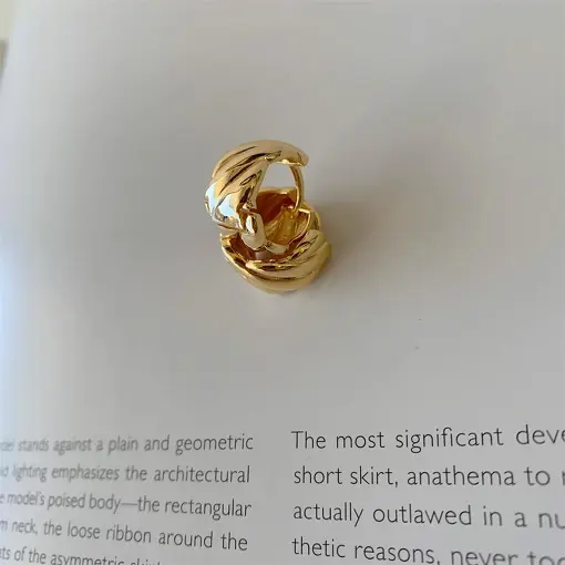 BRINCO ARGOLA ORGANIC BN DOLCE FIORE