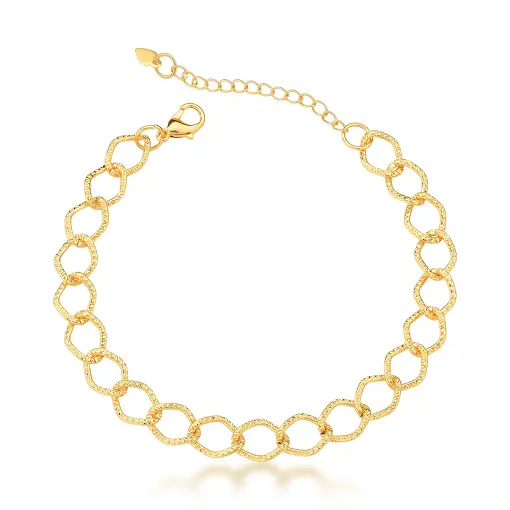 PULSEIRAS DE ELO DIAMANTADO SEM PINGENTE