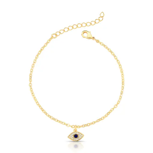 PULSEIRA COM UM OLHO CRAVEJADO