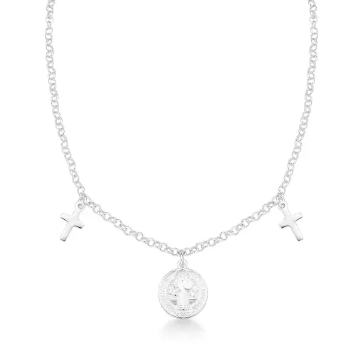 GARGANTILHA DE SÃO BENTO E CRUZ