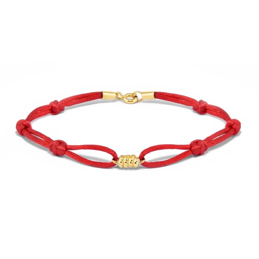 Pulseira 7 nós Fio de Seda