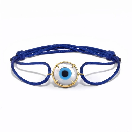Pulseira Olho Grego com fio de seda