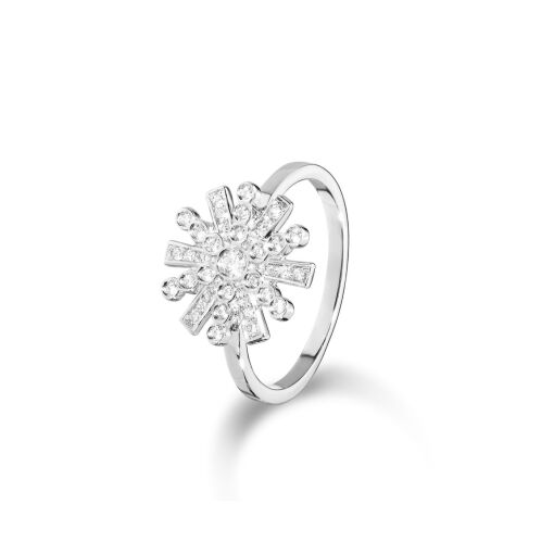 Anel Catavento Petit Diamantes