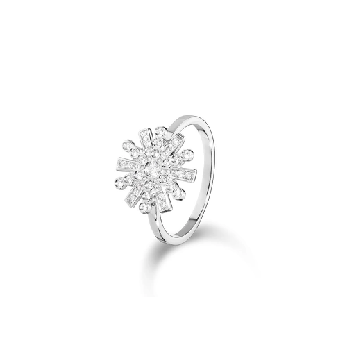 Anel Catavento Petit Diamantes