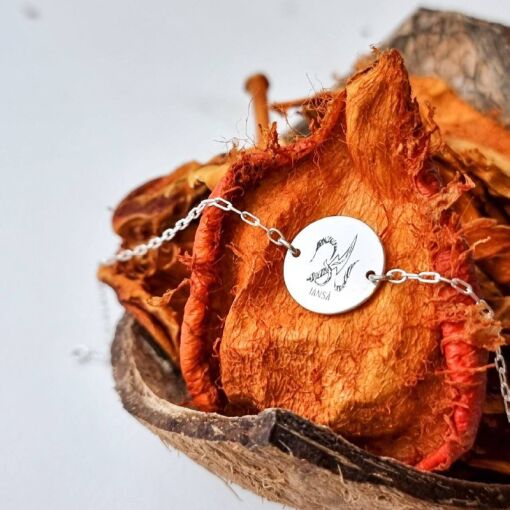 Pulseira Iansã de Prata
