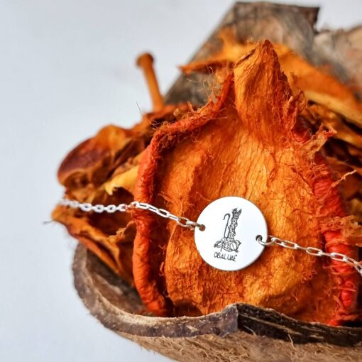 Pulseira Obaluaê de Prata