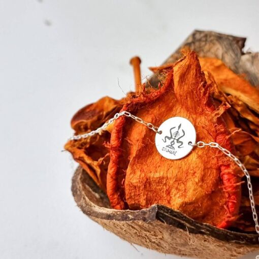 Pulseira Oxumaré de Prata