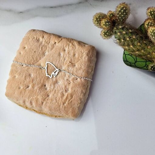 Pulseira Patuá Mapa  Ceará