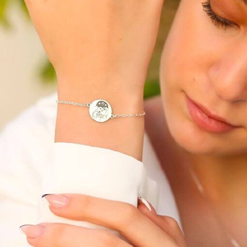 Pulseira de Prata Nordestina Empoderada
