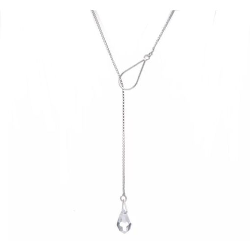 Gravata Gota Vazada e Gota Cristal