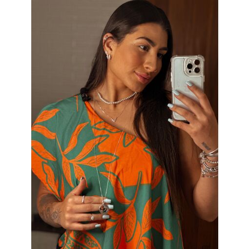 Pingente Foto Colorida Com Aro Personalizável Prata 925