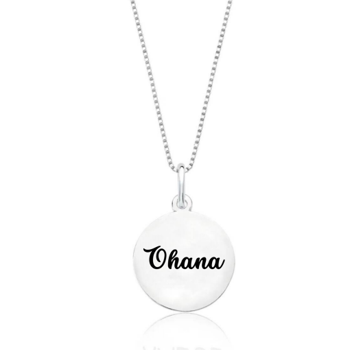 Colar Redondo Personalizável Prata 925