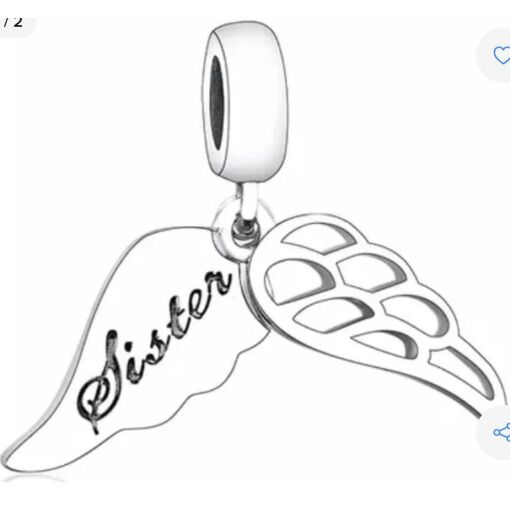 Berloque Asa Personalizável Prata 925