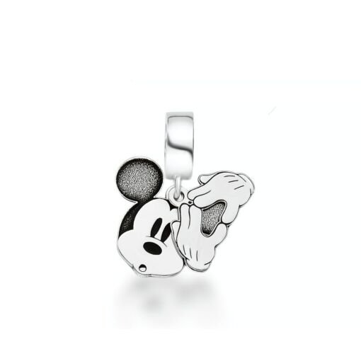 Berloque Duplo Mickey Mouse Prata 925