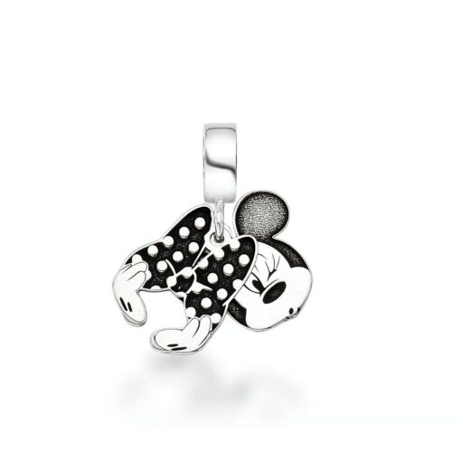 Berloque Duplo Minnie Mouse Prata 925