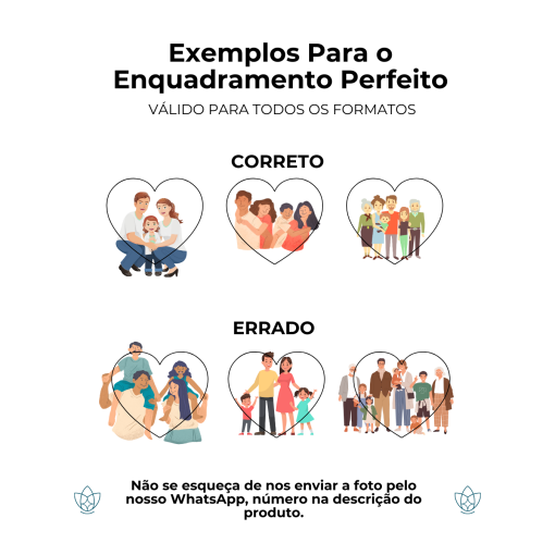 Escapulário Quadrado Foto Personalizável Prata 925