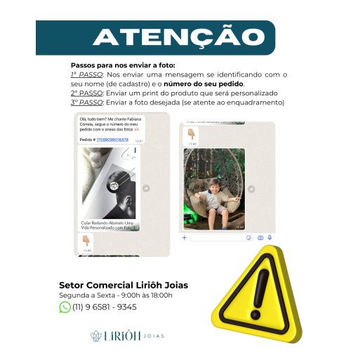 Pingente Olhar Coração Resinado Personalizável Prata 925