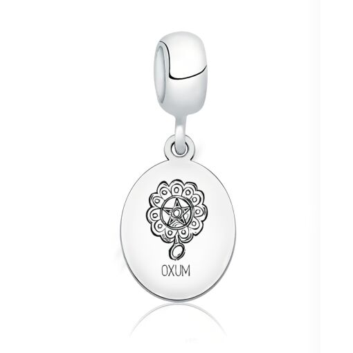 Berloque Oxum Oval Prata 925