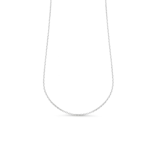 Corrente de Prata Cadeado 60cm