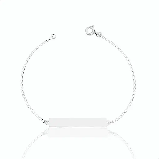 Pulseira Placa Lisa 23mm x 5mm