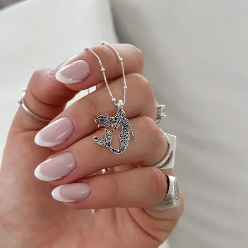 Pingente de Prata Sereia Mandala