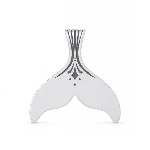 Pingente de Prata Rabo de Sereia