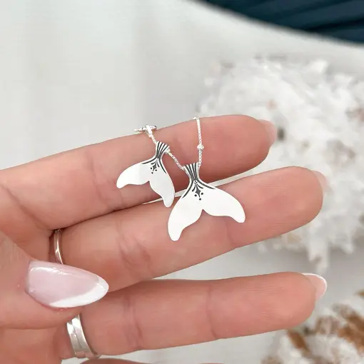 Pingente de Prata Rabo de Sereia