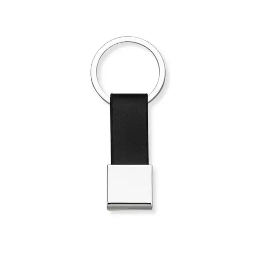 Chaveiro de Metal Courino Caixa Quadrada Personalizável