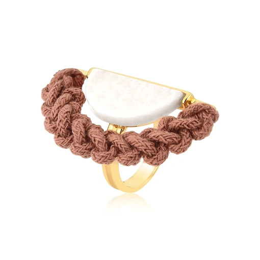 YAN181 ANEL MACRAMÊ