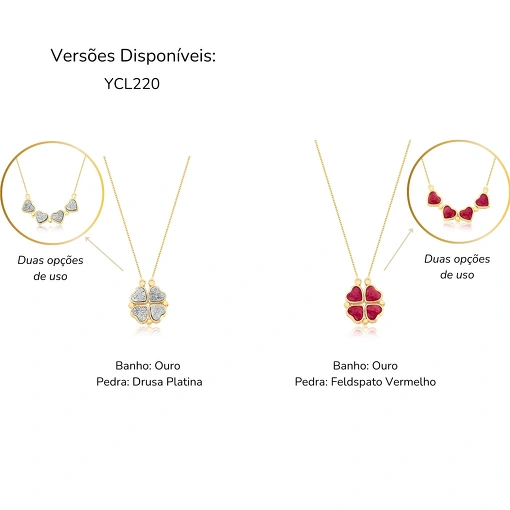 YCL220 COLAR SORTE NO AMOR