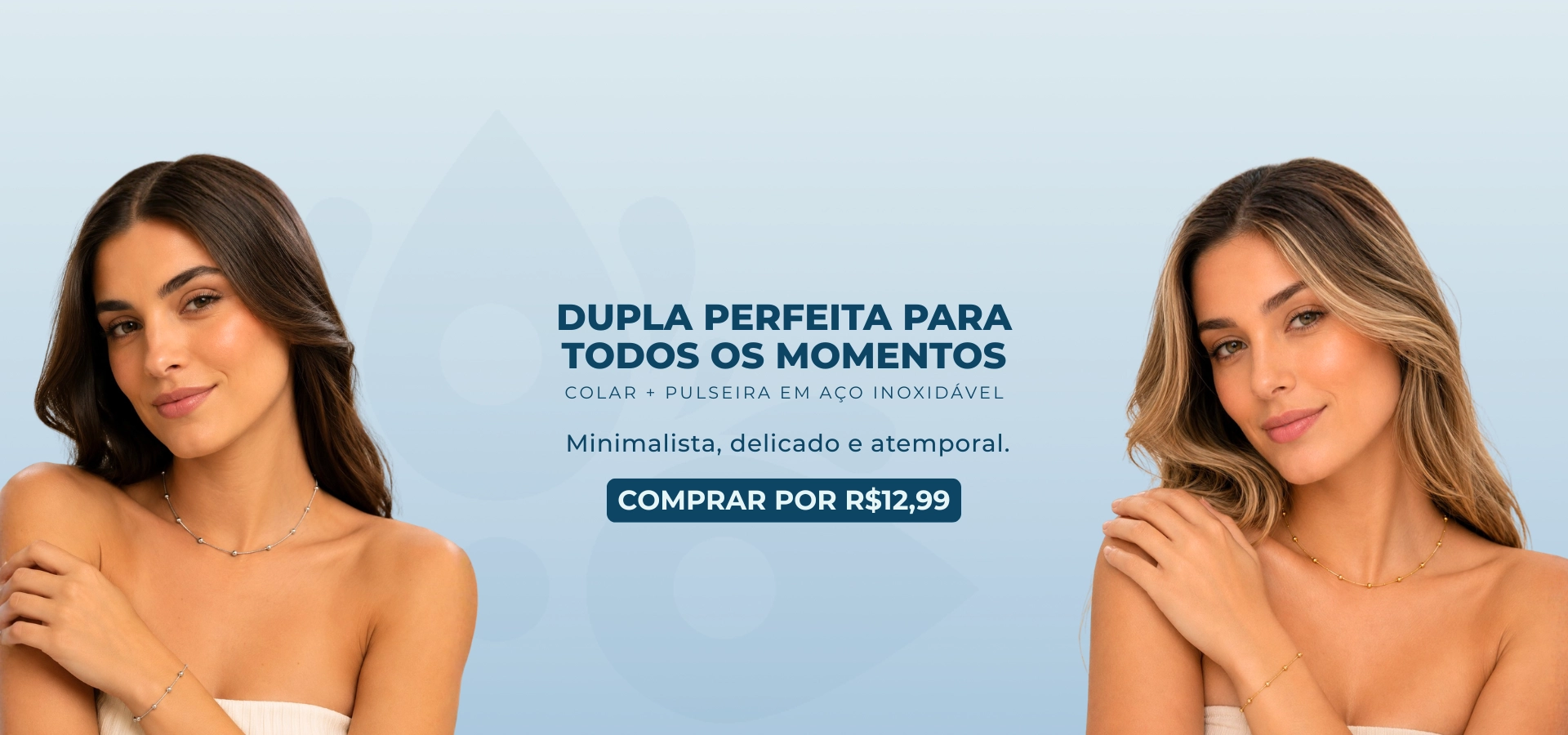 Banner kit colar e pulseira