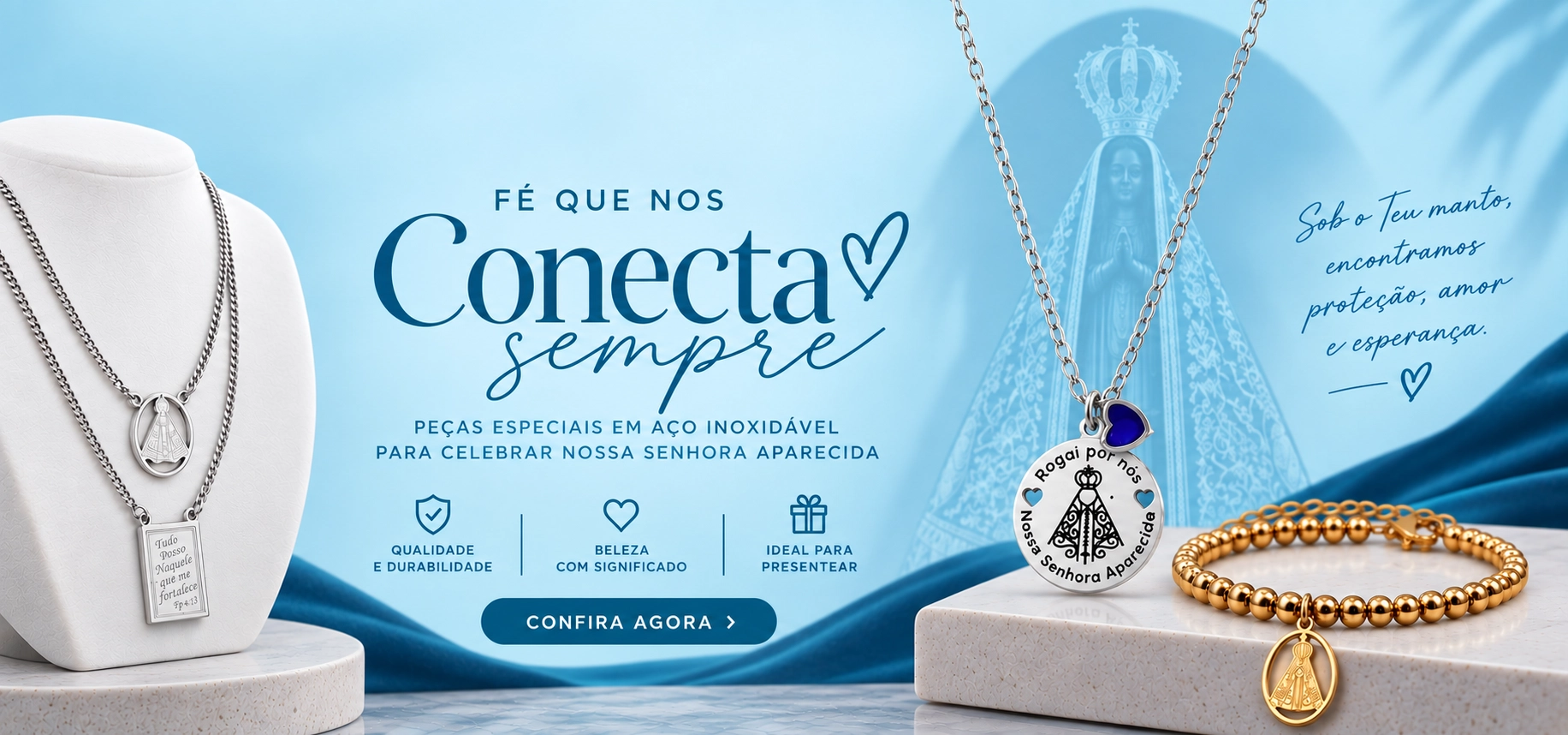Banner Nossa Senhora Aparecida