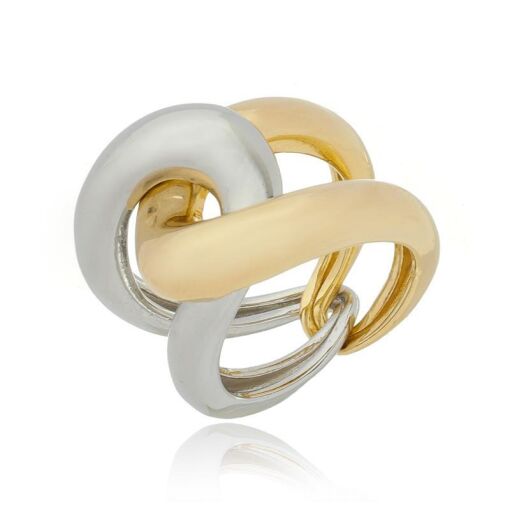 ANEL DUO ENCAIXE DUO GOLD TAM. 18