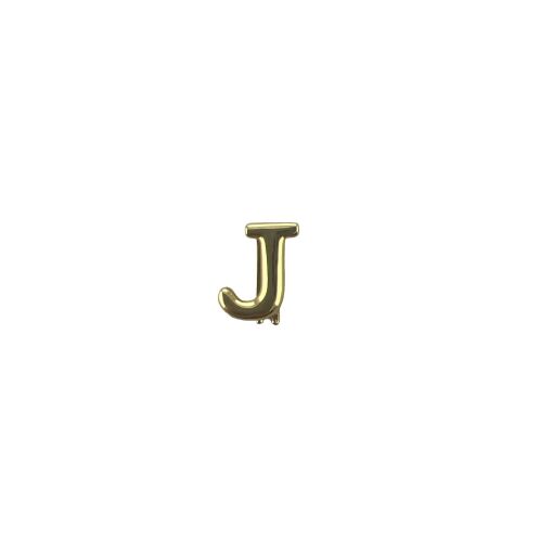 CHARM LETRA J DOURADO
