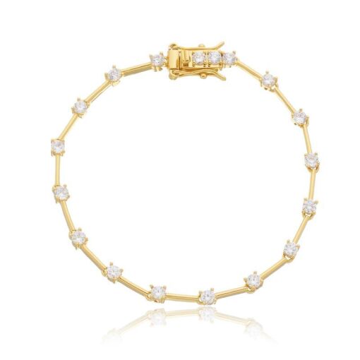 PULSEIRA RIVIERA DOURADA COM PONTOS